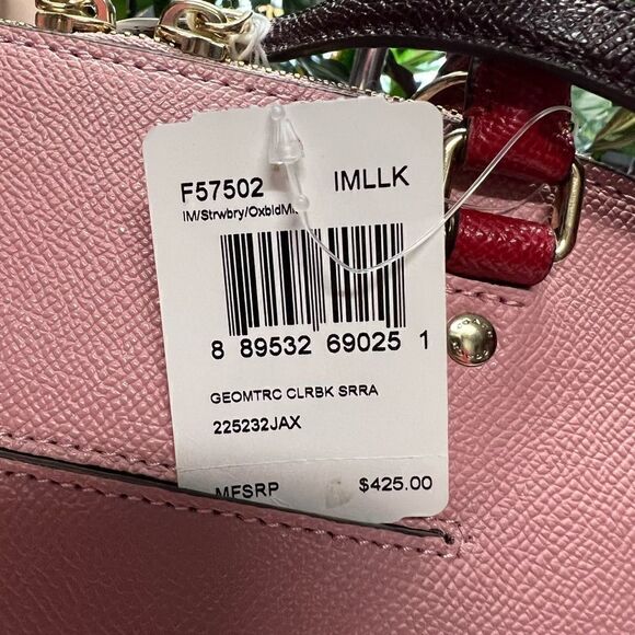 🔥🎁NWT! Coach SIERRA Satchel Handbag Msrp:$425.00 - Picture 10 of 10